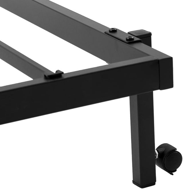 Letto Pieghevole Singolo Nero 90x190