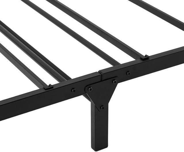 Letto Pieghevole Singolo Nero 90x190