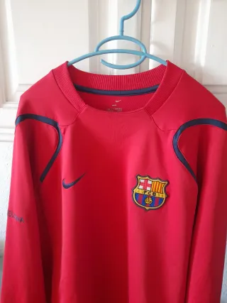 Sudadera Nike FC Barcelona Vintage Roja