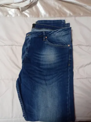 Pantalones Lois Hombre Azules