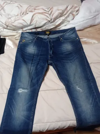 Pantalones Lois Hombre Azules