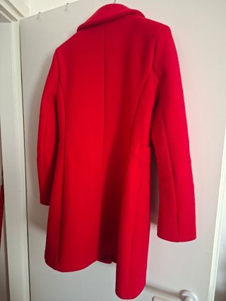 Cappotto rosso taglia XS