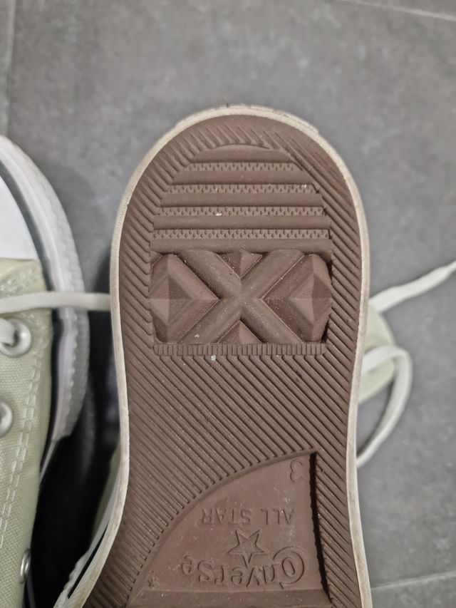 Zapatillas Converse altas talla 35