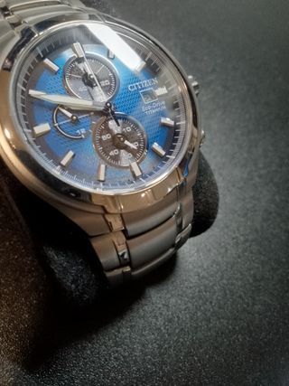 Reloj Citizen Eco-Drive Titanium Azul