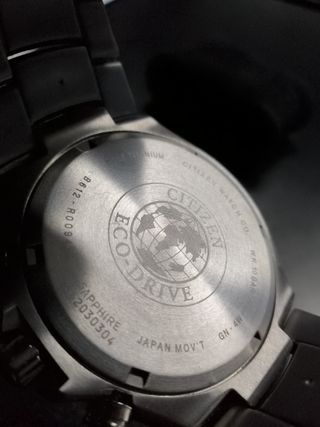 Reloj Citizen Eco-Drive Titanium Azul