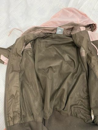 Chaqueta Nike S Rosa y Marrón