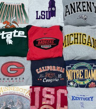 Lote Ropa Calidad A: University Miami, LSU, Michig