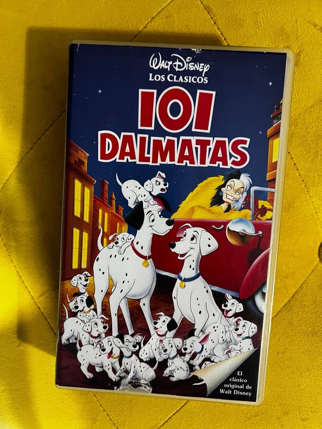 VHS 101 Dálmatas Clásicos Disney Español