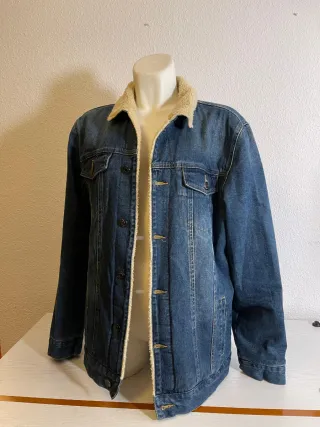 Cazadora vaquera con borreguito