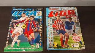 Álbum cromos Liga BBVA 2011-12 y 2014-15