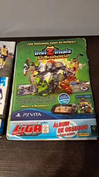 Álbum cromos Liga BBVA 2011-12 y 2014-15