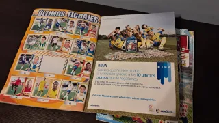 Álbum cromos Liga BBVA 2011-12 y 2014-15