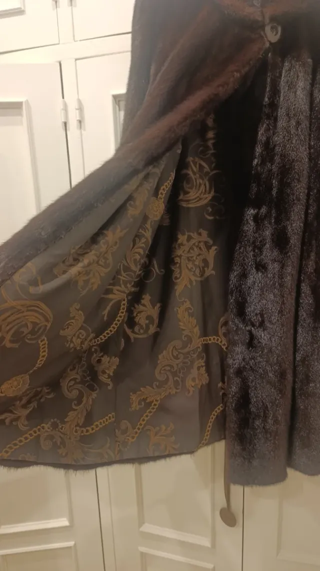 Abrigo de piel original