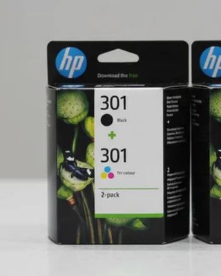 2 Cartuchos HP 301 Negro y Tricolor Originales