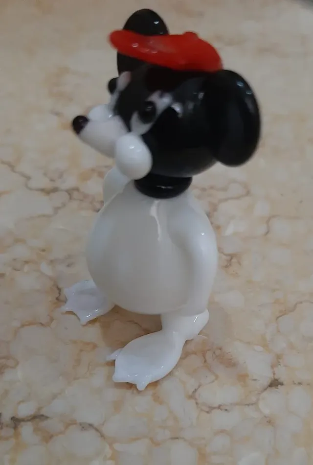 Topolino in vetro di Murano