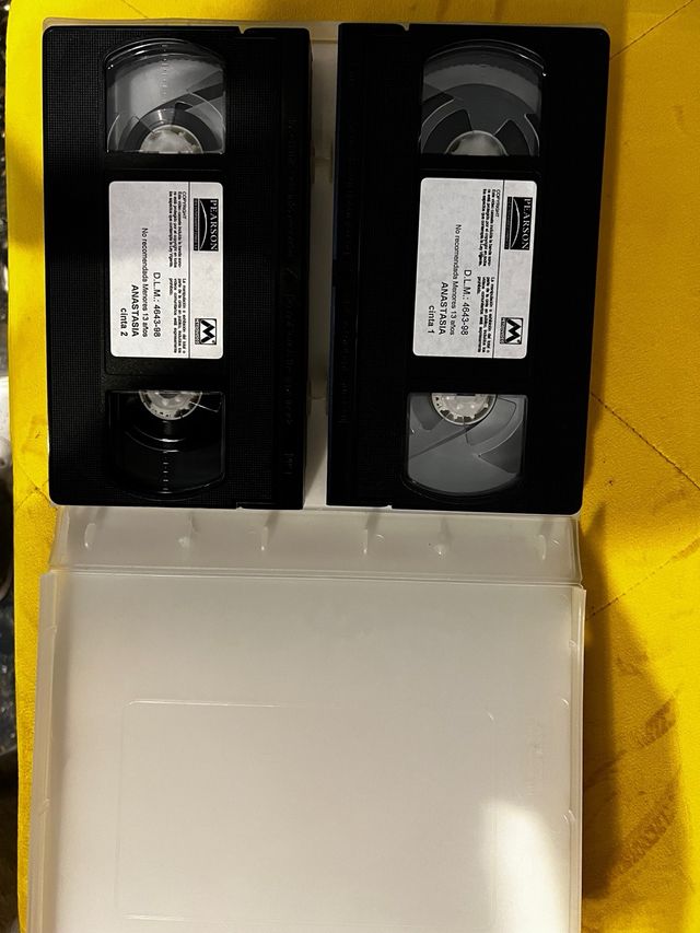 VHS Anastasia El misterio de Ana
