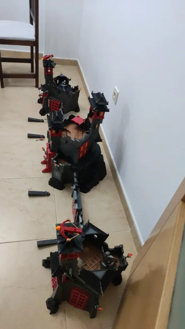 Playmobil 5479+ 5480+5480+6351+6351 Dragón Fortale