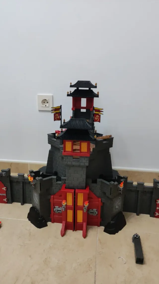 Playmobil 5479+ 5480+5480+6351+6351 Dragón Fortale