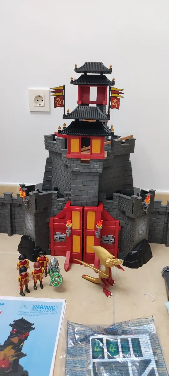Playmobil 5479+ 5480+5480+6351+6351 Dragón Fortale