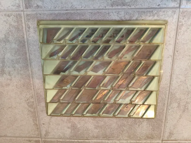 Abecedario  Pantógrafo Letras y Números "kursiva"