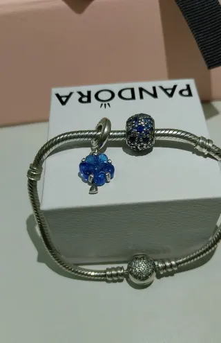 Lote 2 charm Pandora.