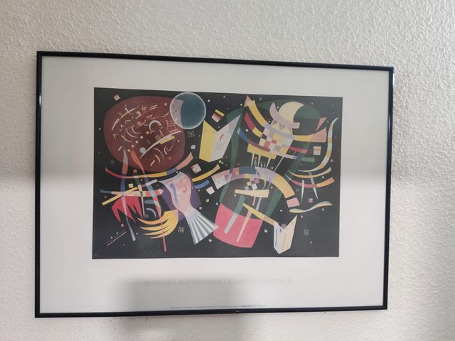 Lámina Wassily Kandinsky Composizione X