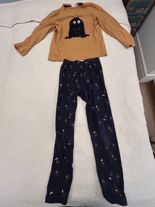 Pijama Zara Niños 9-10 Años Algodón