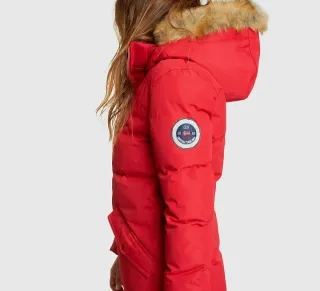 Abrigo Geographical Norway Rojo Talla S