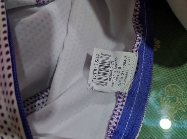 Vestido Flamenca Morado Hermanos Lozano