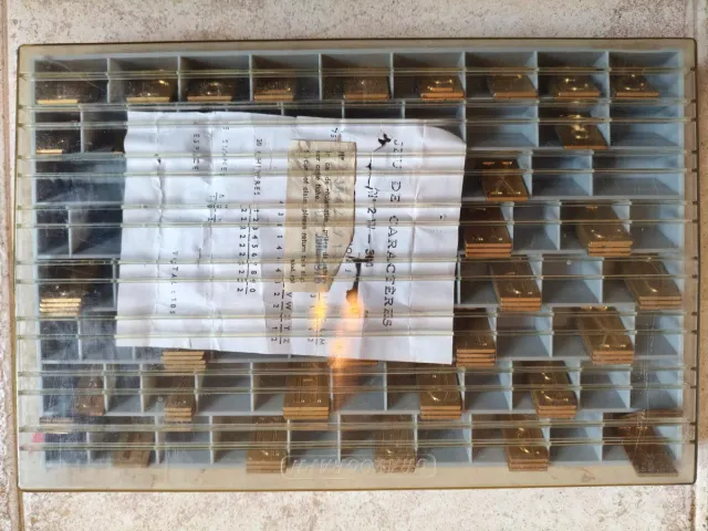 Abecedario Pantógrafo numeros y letras "clasico"