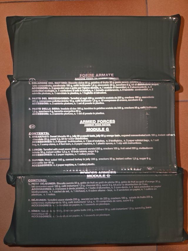 Razione K Esercito Italiano
