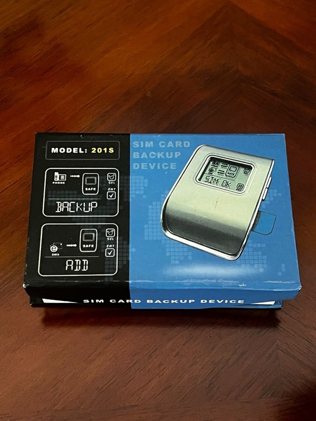 Copia Seguridad Tarjeta SIM Modelo 201S