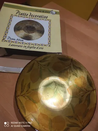 Piatto decorativo Galileo Diam. 30cm