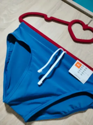 Bañador hombre azul talla L nuevo con etiqueta