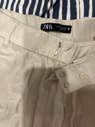 Pantalones cortos Zara beige