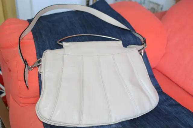 Bolso Egon Von Fürstenberg blanco