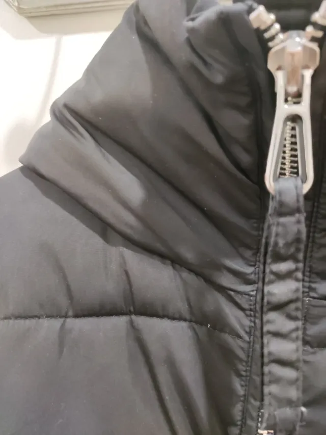 Anorak Negro Mango Talla M