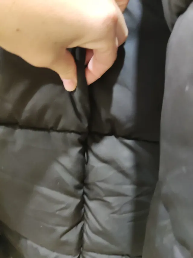 Anorak Negro Mango Talla M