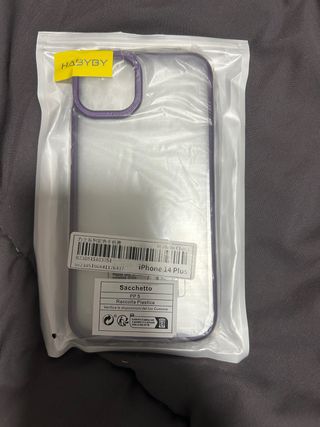 Custodia HABYBY per iPhone 14 Plus Viola