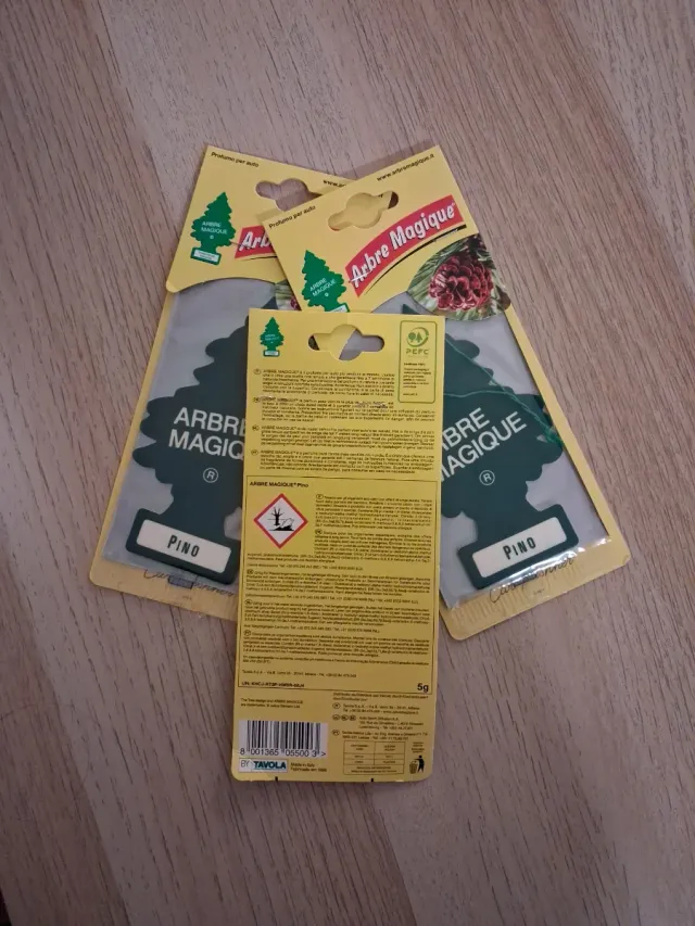 Lote 3 Arbre Magique Pino Ambientador Coche