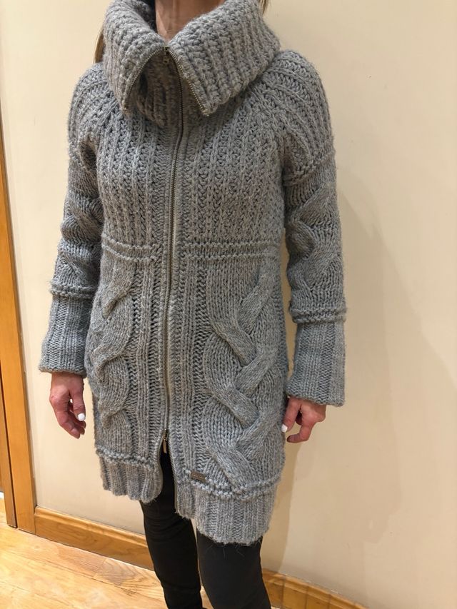 Chaqueta Lana Denny Rose Gris