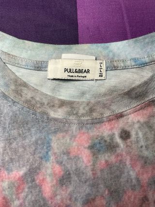 Camiseta Rick y Morty Tie Dye Pull&Bear Talla S