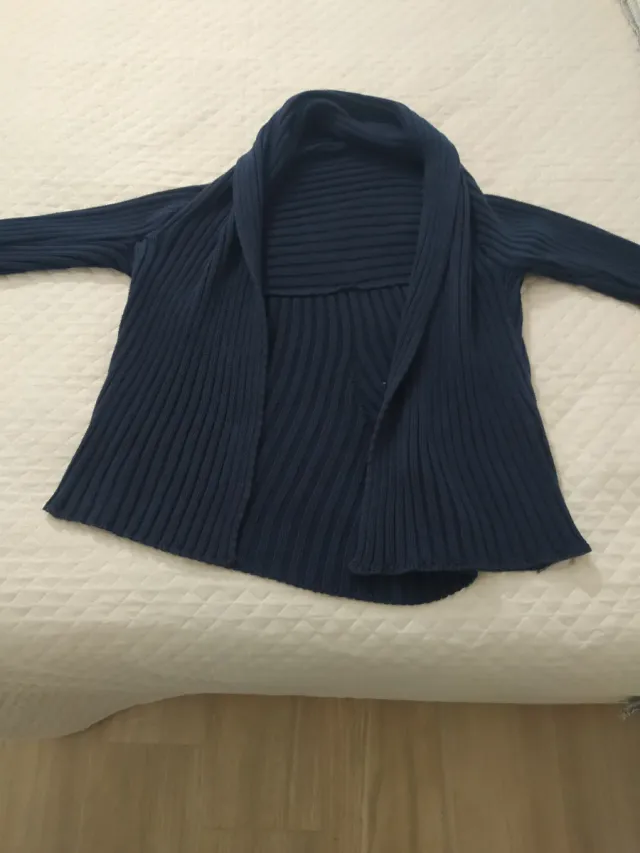 Cardigan donna blu taglia XL
