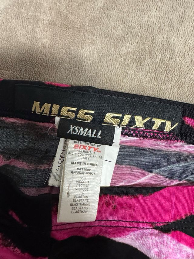 Mallas Miss Sixty Talla XS Animal Print