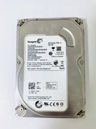 Disco Duro 500gb HDD 3,5 Seagate Barracuda