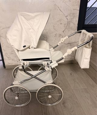 Carro de muñeca Bugaboo blanco hueso