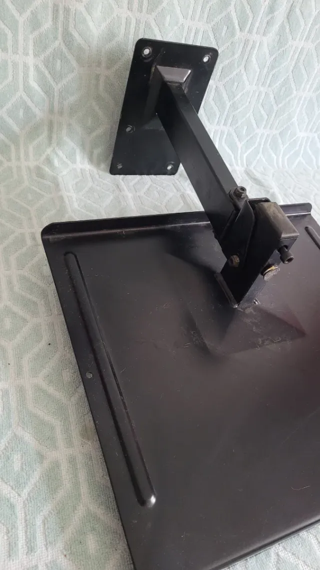 Soporte de pared para TV negro