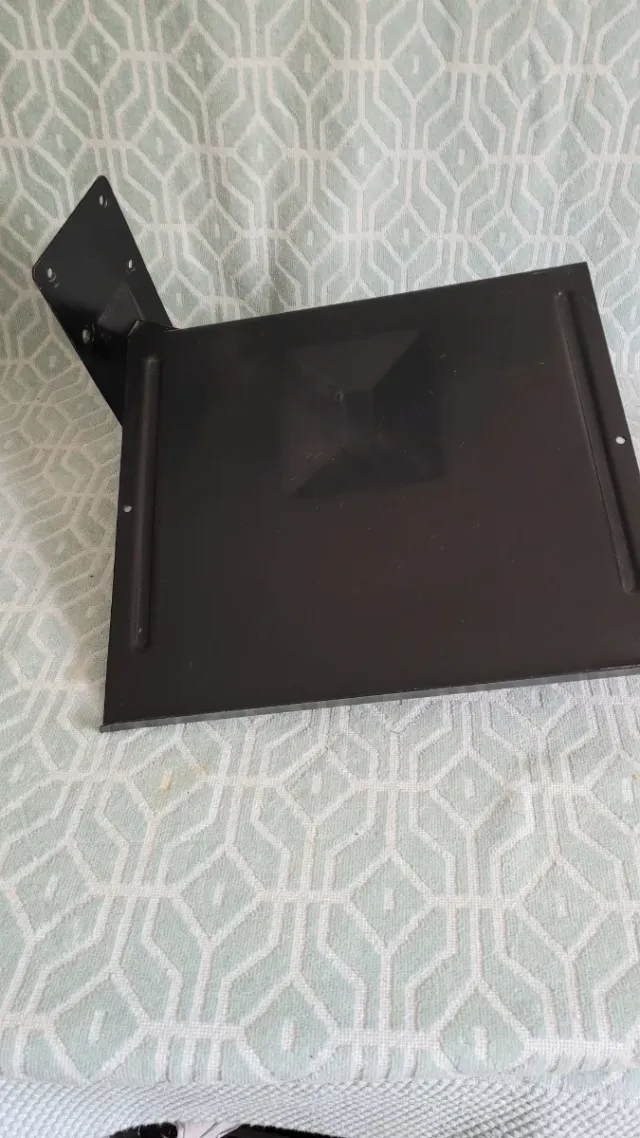 Soporte de pared para TV negro