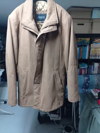 Chaqueta de hombre primavera beige