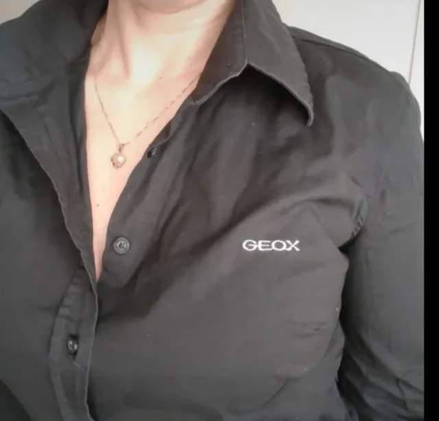 Camicia donna Geox nera